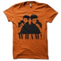 Shirt Wham! orange pour homme et femme
