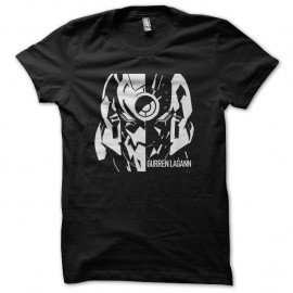 Shirt Gurren lagann art noir pour homme et femme