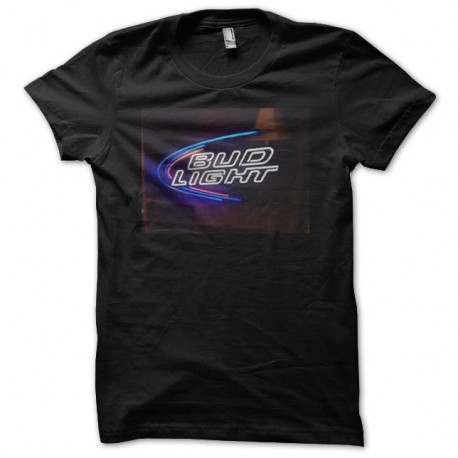 Shirt bud light noir pour homme et femme