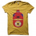 Shirt minion parodie spiderman jaune pour homme et femme