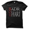Shirt badr hari noir pour homme et femme