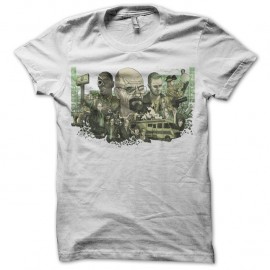Shirt Breaking Bad Casting blanc pour homme et femme
