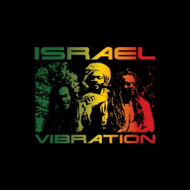 Shirt Israel Vibration noir pour homme et femme