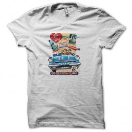 Shirt on the road blanc pour homme et femme