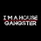Shirt dj sneak i'm a house gangster noir pour homme et femme