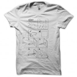 Shirt sexe parodie ikea blanc pour homme et femme