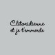 Shirt Clitoridienne et je t'emmerde gris pour homme et femme