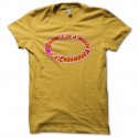 Shirt Quand y'en a marre y'a carambar jaune pour homme et femme