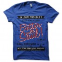 Shirt Breaking Bad - Saul Goodman bleu marine pour homme et femme