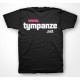 Shirt Tympanze noir pour homme et femme