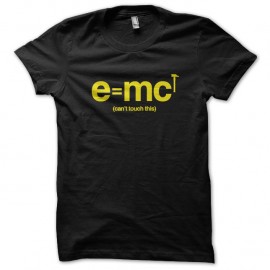 Shirt e mc hammer noir pour homme et femme