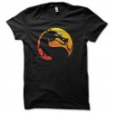 Shirt Logo couleur Mortal Kombat noir pour homme et femme