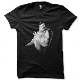 Shirt Rocky Balboa visage noir pour homme et femme