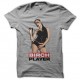 Shirt Sasha Grey Birch Player gris pour homme et femme