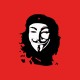 Shirt Anonymous Che Guevara rouge pour homme et femme