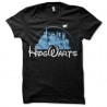 Shirt parodie Hogwarts noir pour homme et femme