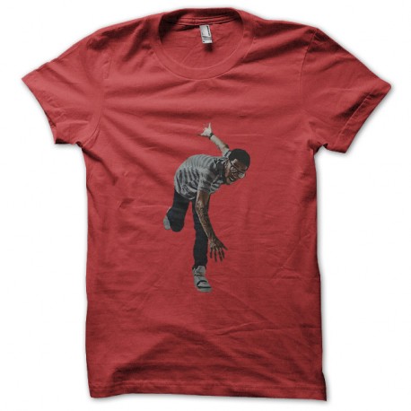 Shirt kid cudi rouge pour homme et femme
