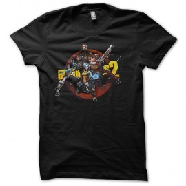 Shirt Borederland2 au complet noir pour homme et femme