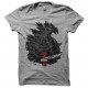 Shirt Godzilla 2014 art work gris pour homme et femme