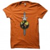 Shirt Star Trek Terran symbol orange pour homme et femme