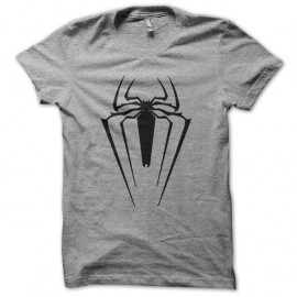 Shirt spider man symbole gris pour homme et femme