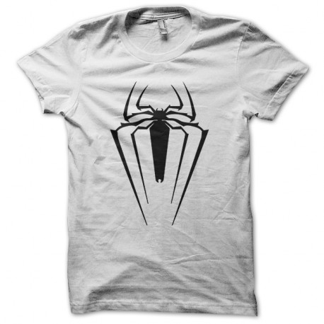 Shirt spider man symbole blanc pour homme et femme