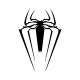 Shirt spider man symbole blanc pour homme et femme