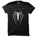 Shirt spider man symbole noir pour homme et femme