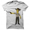 Shirt walking dead simpson pour homme et femme