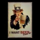 Shirt uncle beer noir pour homme et femme