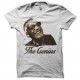 Shirt Ray Charles "The Genius" blanc pour homme et femme