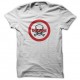 Shirt Poison panneau danger blanc pour homme et femme