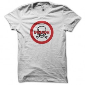 Shirt Poison panneau danger blanc pour homme et femme