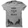 Shirt daft punk gris pour homme et femme