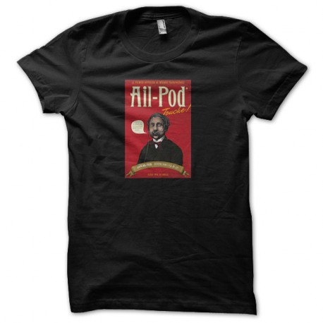 Shirt ail. pod noir pour homme et femme