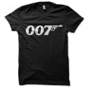 Shirt 007 james bond noir pour homme et femme