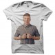 Shirt macklemore blanc pour homme et femme