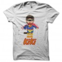 Shirt super kiki blanc pour homme et femme