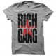 Shirt Rich Gang gris pour homme et femme