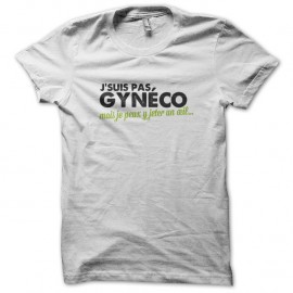 Shirt Gyneco blanc pour homme et femme