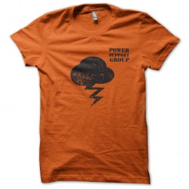 Shirt Misfits - Logo Eclair orange pour homme et femme