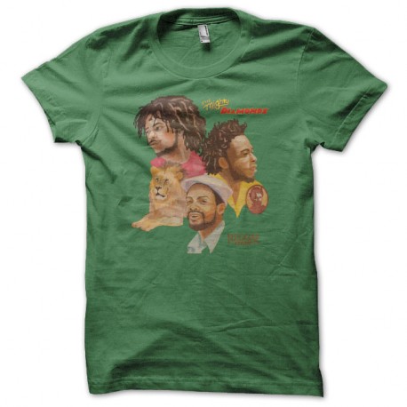 Shirt The Mighty Diamonds Reggae Street vert pour homme et femme