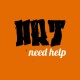 Shirt Art need help orange pour homme et femme