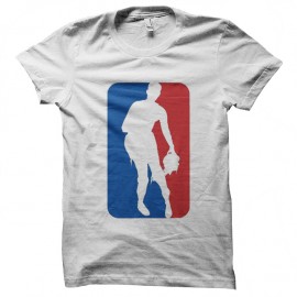 Shirt NBA Zombie blanc pour homme et femme