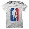 Shirt NBA Zombie blanc pour homme et femme