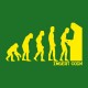 Shirt Evolution Insert coin jaune/vert bouteille pour homme et femme