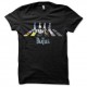 Shirt The Beatles crossing albums noir pour homme et femme