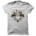 Shirt poulet gangsta de la ferme blanc pour homme et femme