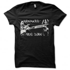 Shirt gangsta for life noir pour homme et femme