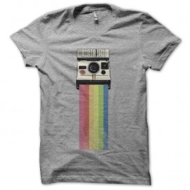 Shirt polaroid gris pour homme et femme